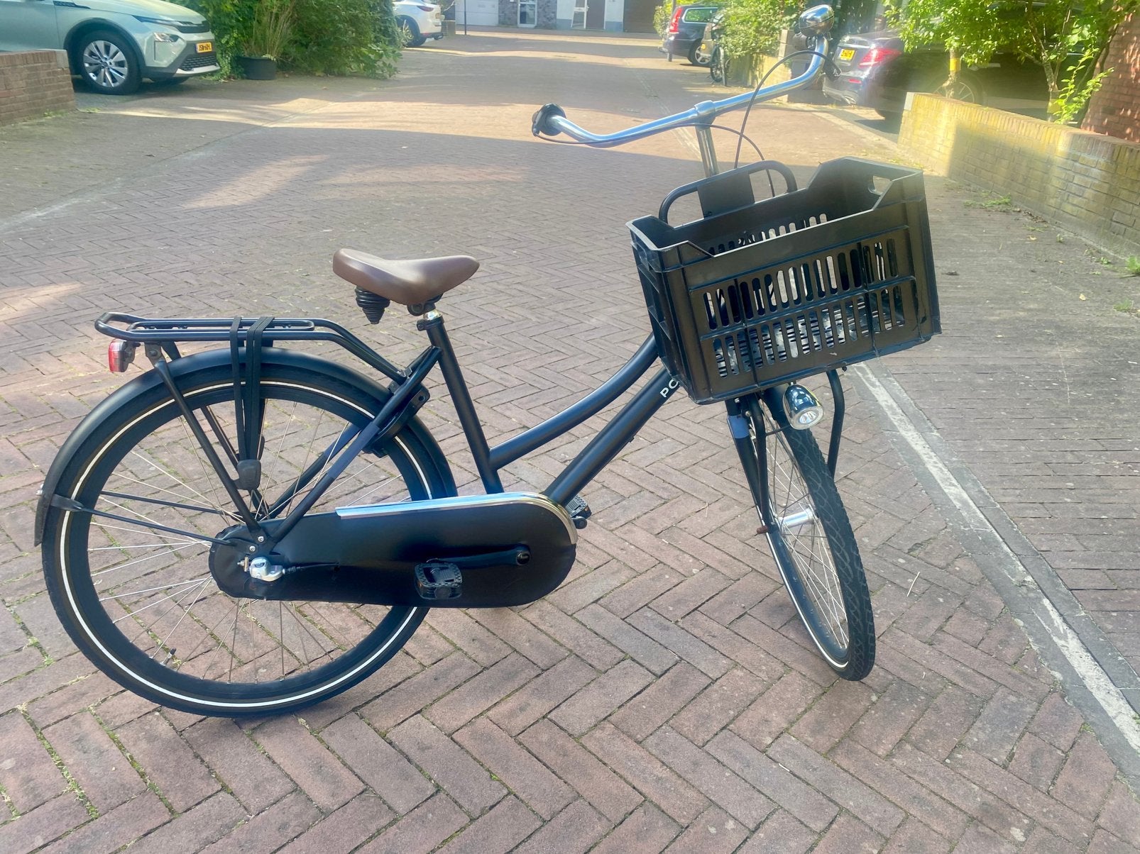 Popal daily dutch transportfiets N3 26 inch in nette staat!, Terugtraprem, Gebruikt, Versnellingen, Ophalen