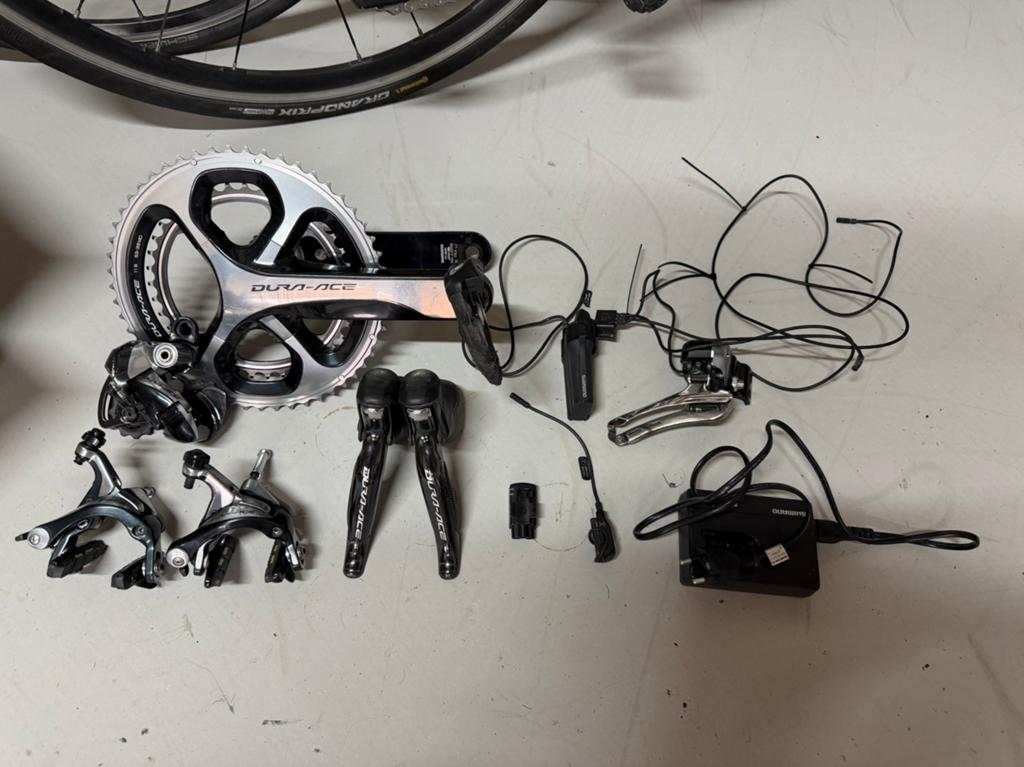 Shimano Dura Ace 9050 Di2 groepset, Overige typen, Ophalen of Verzenden, Zo goed als nieuw, Racefiets