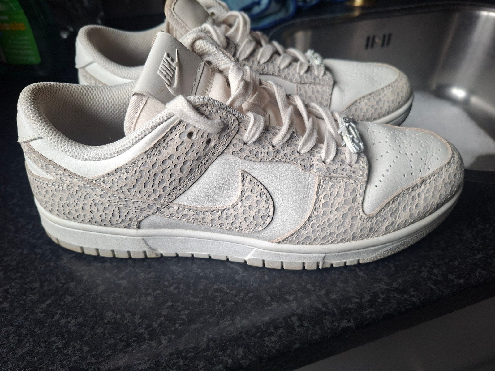 Nike Dunk Low Safari Phantom Dames - Maat 40,5, Kleding | Dames, Schoenen, Ophalen of Verzenden