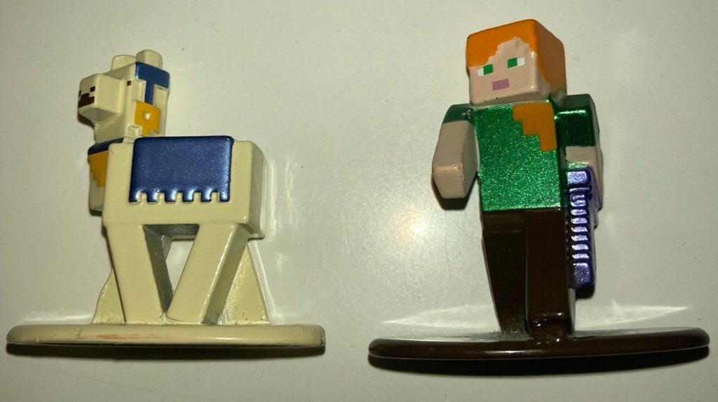 Jada Toys Game Minecraft Mini figures Lama Alex PPSTK!!, Verzenden