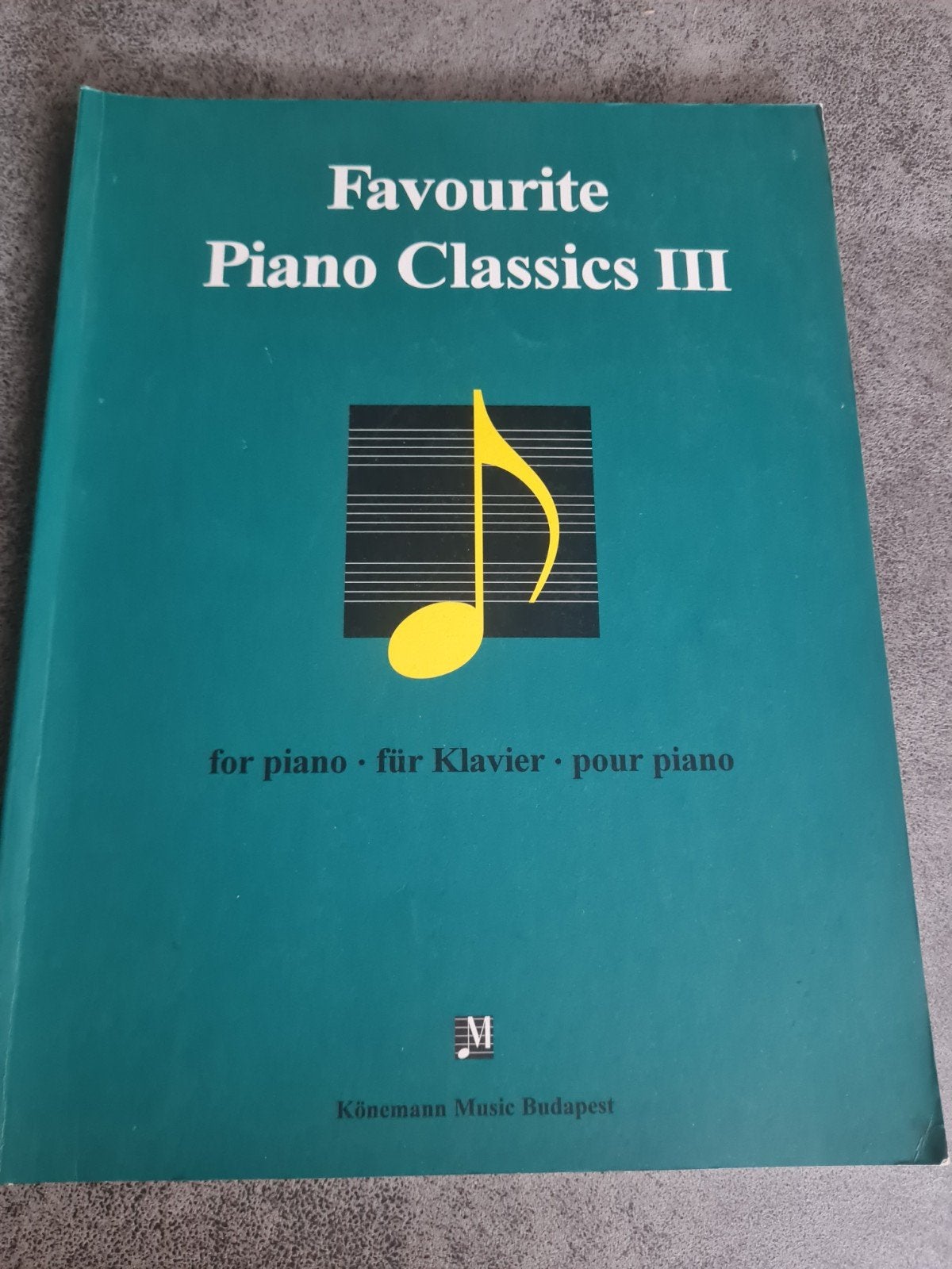 Favourite Piano Classics III - Pianoboek, Muziek en Instrumenten, Bladmuziek, Ophalen of Verzenden