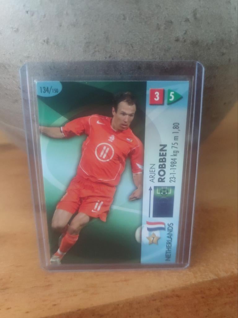 Arjen Robben - Panini Goaaal! WK 2006 (134/150), Ophalen of Verzenden, Zo goed als nieuw, Overige sporten, Spelerskaart