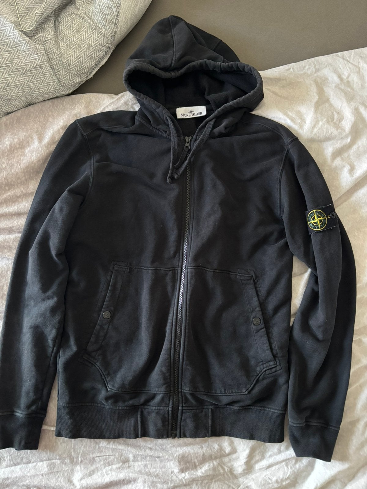 Stone island vest, Kleding | Heren, Ophalen of Verzenden, Maat 48/50 (M), Zwart