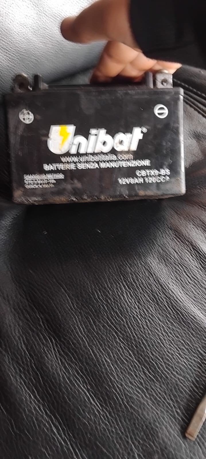 Unibat accu voor scooter, Ophalen, Gebruikt