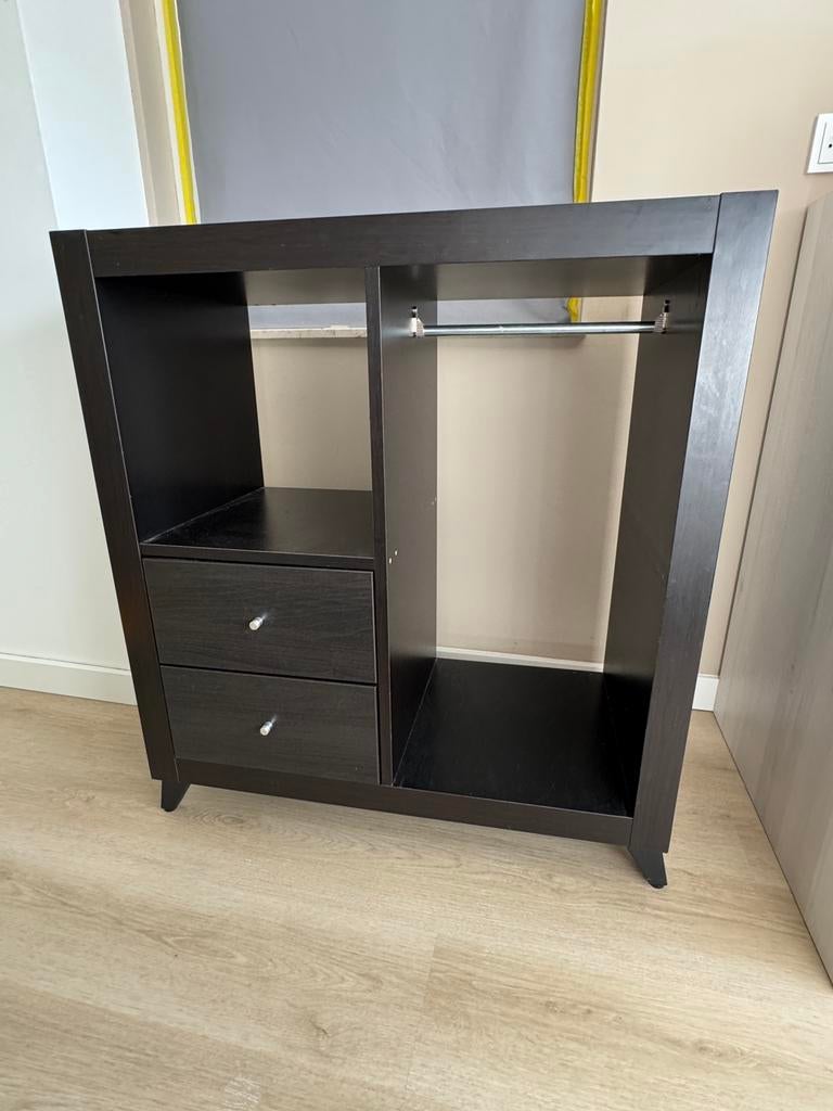 Montessori kledingkastje peuter kallax ikea, Kinderen en Baby's, Kinderkamer | Commodes en Kasten, Minder dan 75 cm, Zo goed als nieuw