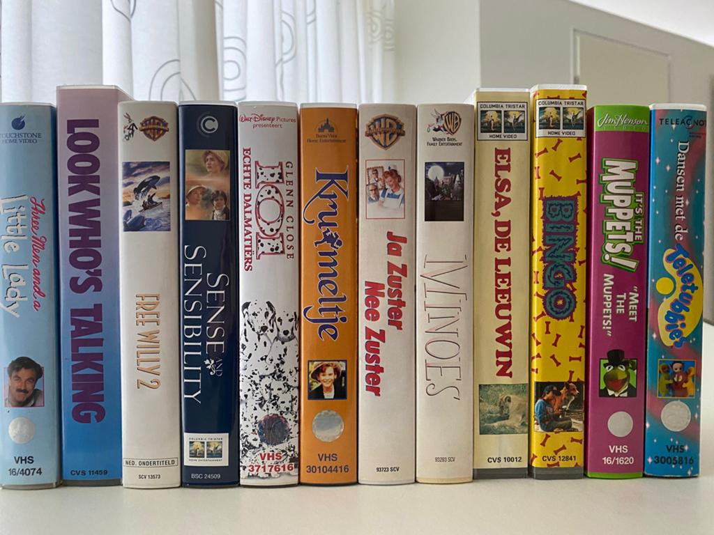 Diverse videobanden: Disney, Muppets, Komedie & meer, Cd's en Dvd's, VHS | Film, Gebruikt, Overige genres, Alle leeftijden, Ophalen of Verzenden