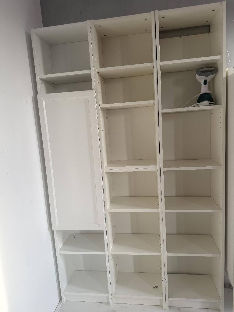 Witte IKEA billy boekenkasten (4 stuks), Ophalen, Gebruikt, 200 cm of meer, 50 tot 100 cm