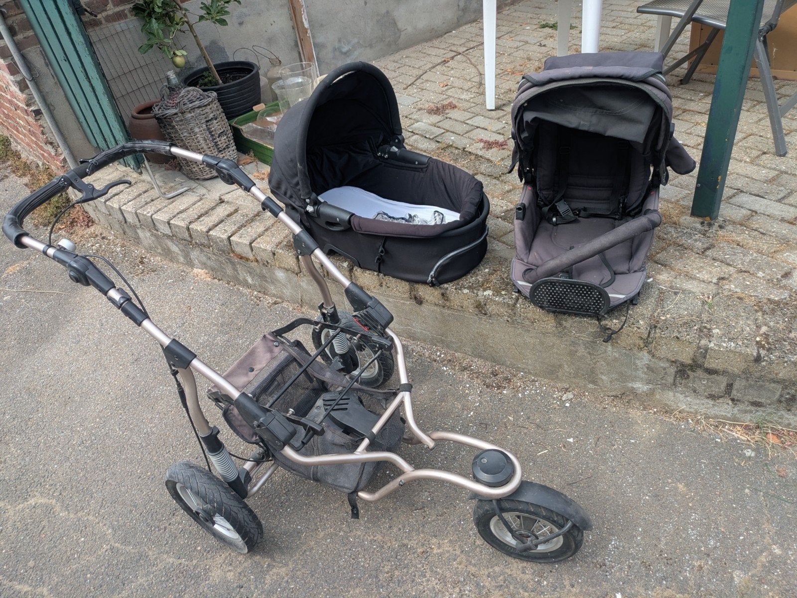 Kinderwagen, 3 wielen, Ophalen, Gebruikt, Overige merken