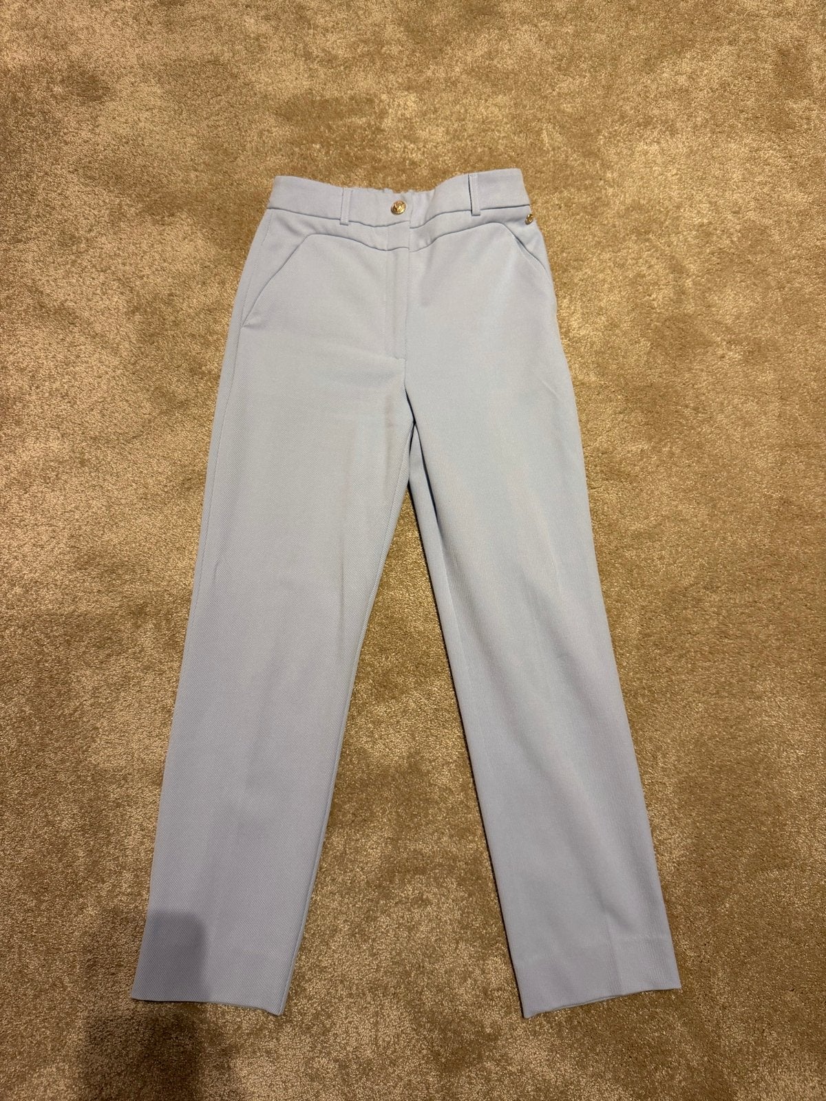 Josh V broek lichtblauw met drukknoop en rits, Blauw, Ophalen of Verzenden, Maat 36 (S), Lang