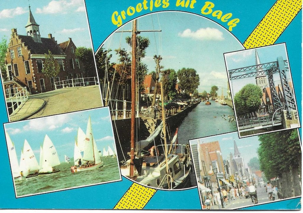 Balk- -5-luik., Ophalen of Verzenden, 1980 tot heden, Gelopen, Friesland