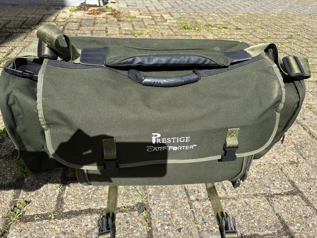 Prestige Carp Porter koeltas / Front Barrow Bag te koop, Watersport en Boten, Ophalen of Verzenden, Gebruikt, Overige typen