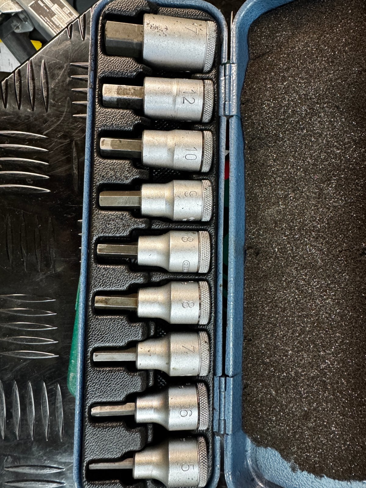 Gedore inbus doppenset 1/2, Ophalen of Verzenden, Zo goed als nieuw