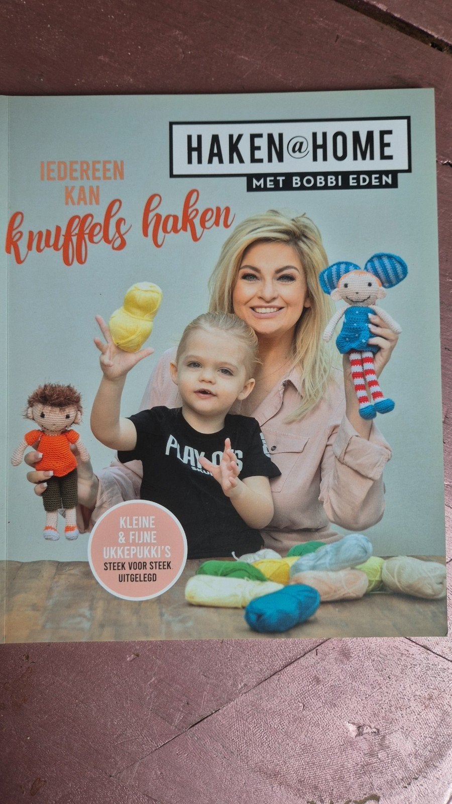 Haken@Home met Bobbi Eden - Iedereen kan knuffels haken, Ophalen of Verzenden, Zo goed als nieuw, Geschikt voor kinderen, Bobbi Eden