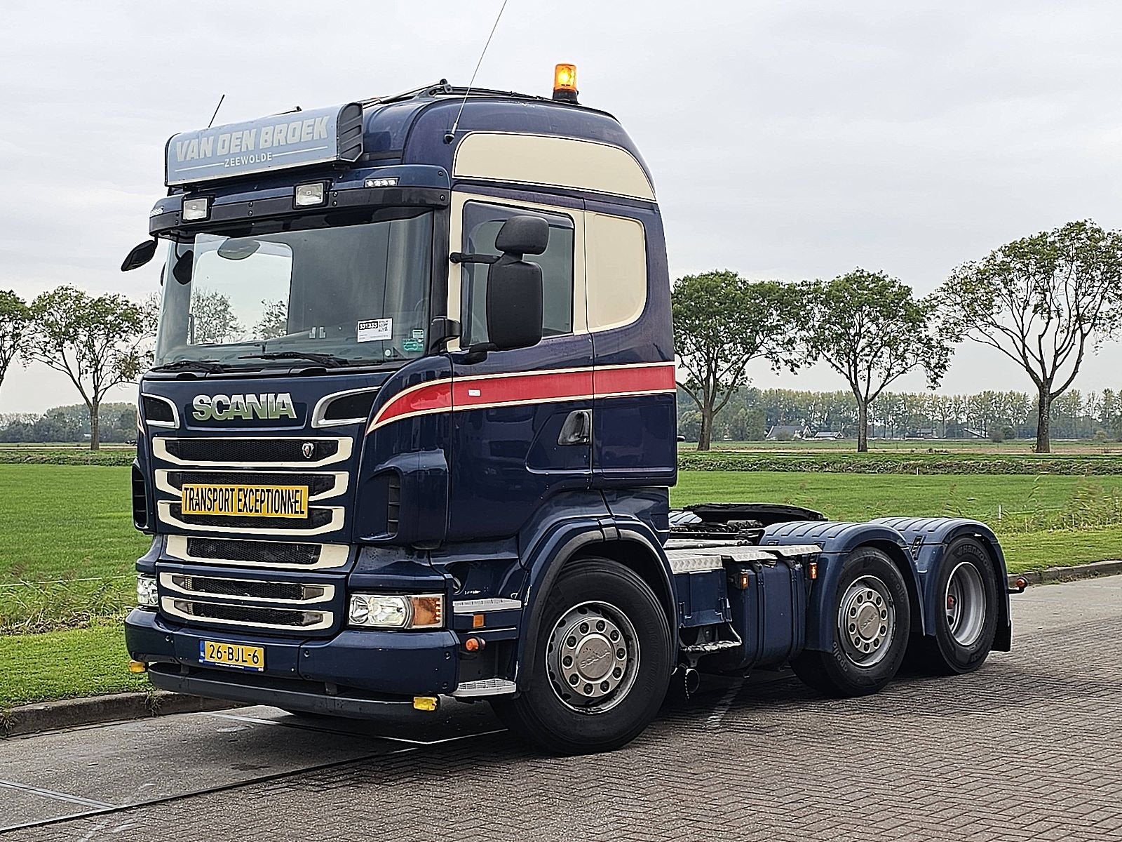 SCANIA R500 V8 HANDBAK OPEN PIJP MANUAL GEARBOX OPEN EXHAUST, Auto's, Euro 5, Bedrijf, 2 stoelen, 500 pk