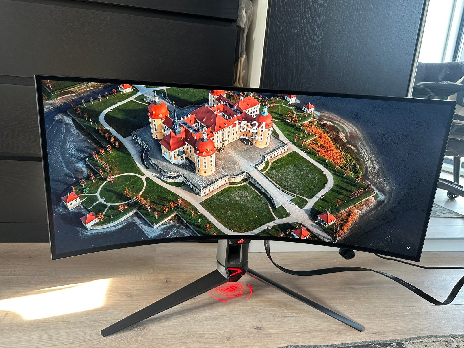 ASUS ROG Swift OLED PG34WCDM 34” 240Hz OLED + factuur + doos, Ophalen, HDMI, Curved, Minder dan 1 ms