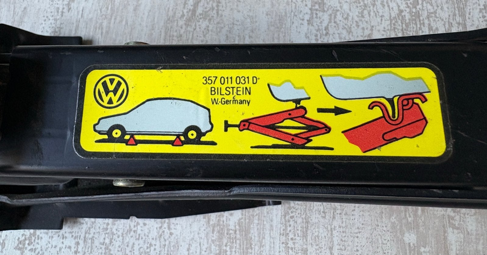 AutoKrik Volkswagen Bilstein 357 011 031 D - max 785 kg, Auto diversen, Ophalen of Verzenden, Gebruikt, Mechanisch, Schaarkrik