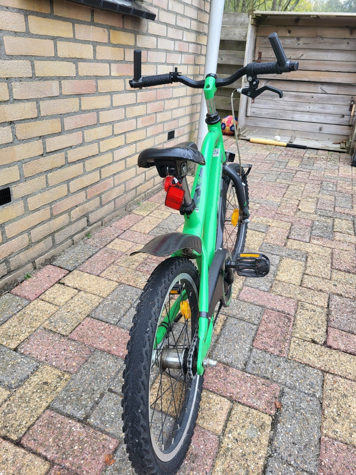 alpina trial kinderfiets, Ophalen, Terugtraprem, Gebruikt, 18 inch