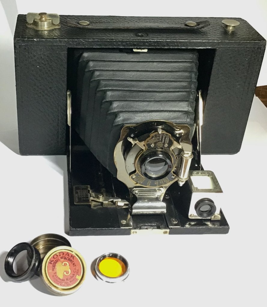 Kodak brownie folding camera 3D, Ophalen of Verzenden, Gebruikt, Compact, Kodak