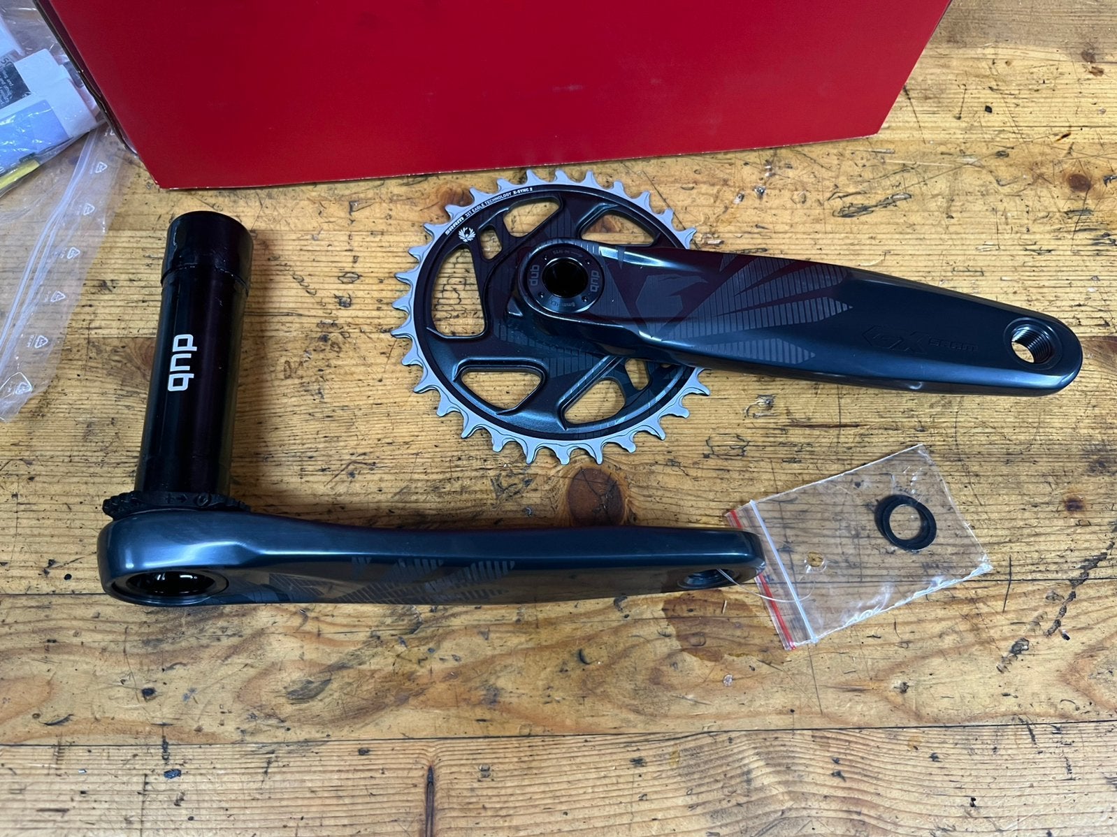 Sram GX Eagle crankstel 32t DUB - nieuw, Ophalen of Verzenden, Zo goed als nieuw, Crankstel of Pedalen