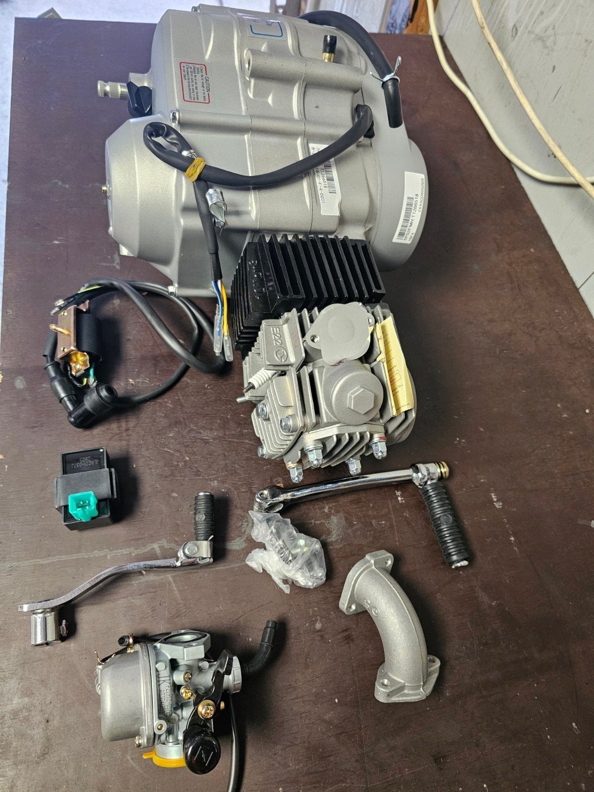 4 takt kickstart blok Honda/Lifan 110cc semi automaat NIEUW, Ophalen of Verzenden, Nieuw, Blok, Honda