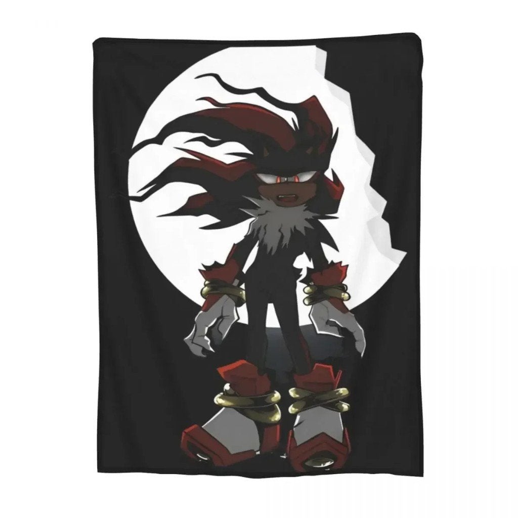 Prachtige zachte pluche deken - Sonic The Hedgehog, Ophalen of Verzenden, Nieuw