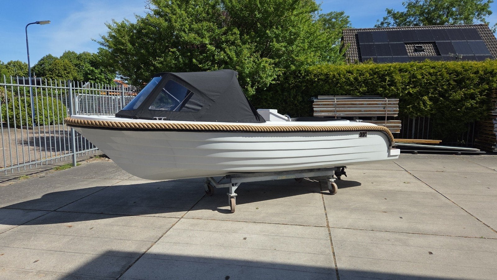 Tender sloep 555 inclusief 9.8 tohatsu nieuw. Cabrioletkap, Ophalen, Tender, Zonnedek