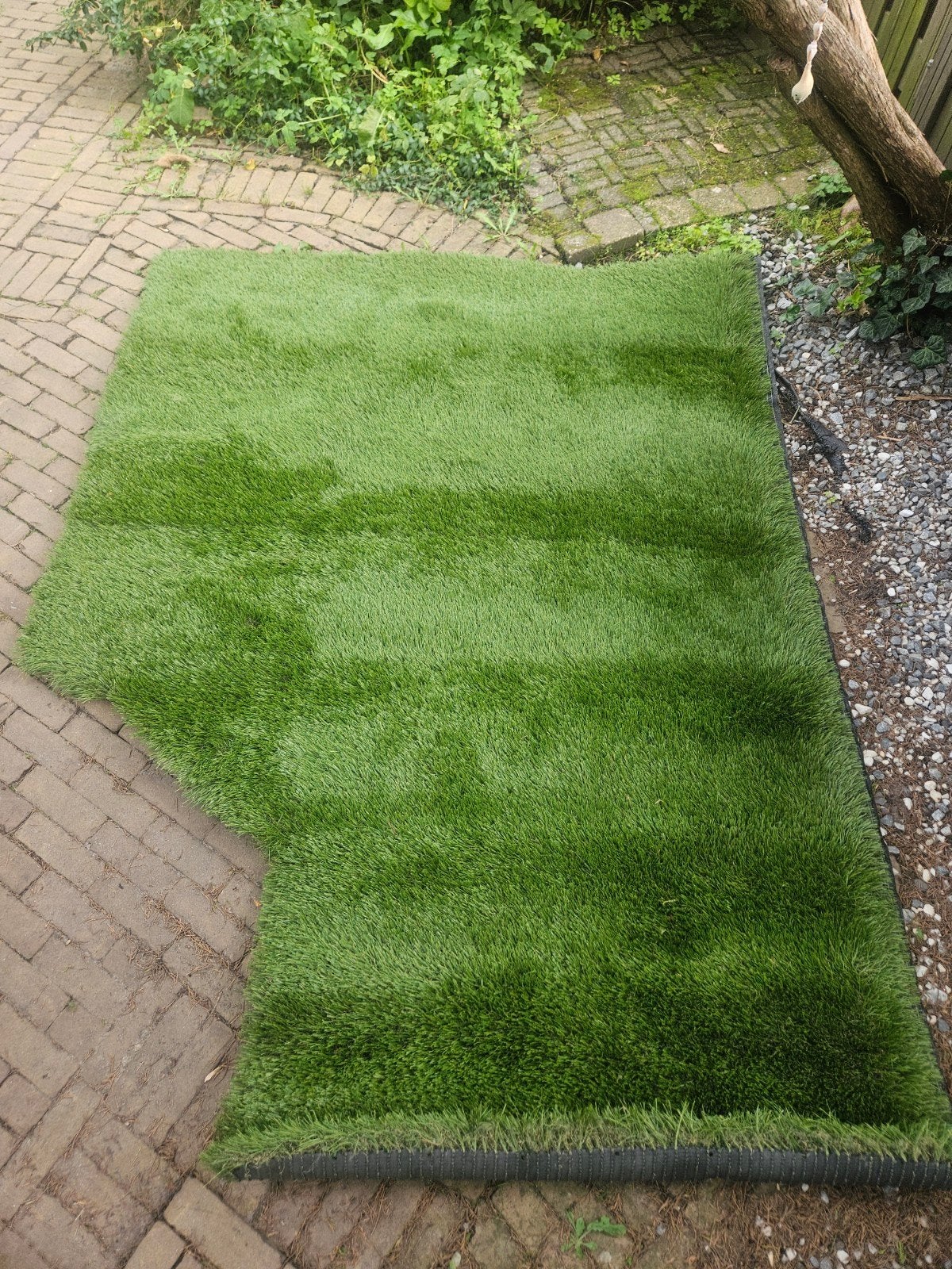 te koop stuk kunstgras, Tuin en Terras, Ophalen, Gebruikt, Minder dan 10 m², Kunstgras