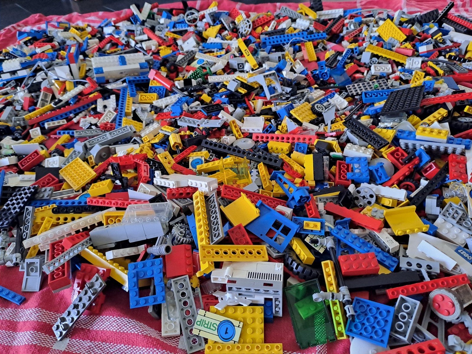 Grote partij LEGO met diverse sets en instructieboekjes, Gebruikt, Lego, Ophalen of Verzenden, Complete set