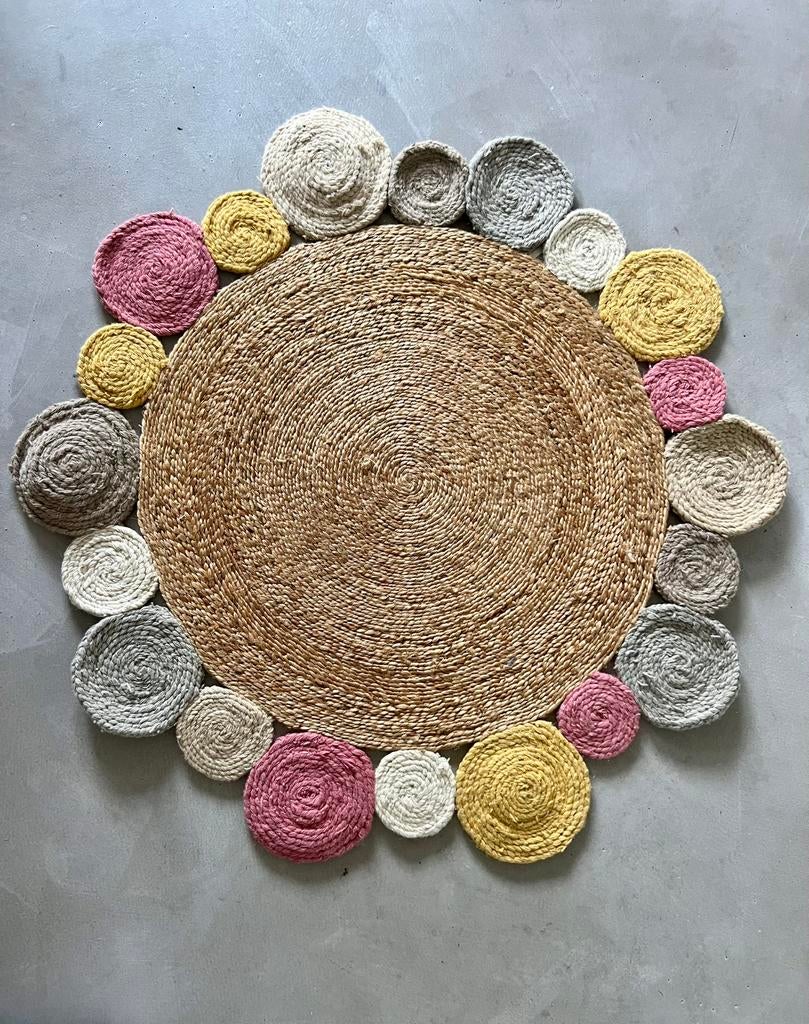 Rond vloerkleed baby/kinderkamer., Ophalen of Verzenden, Nieuw