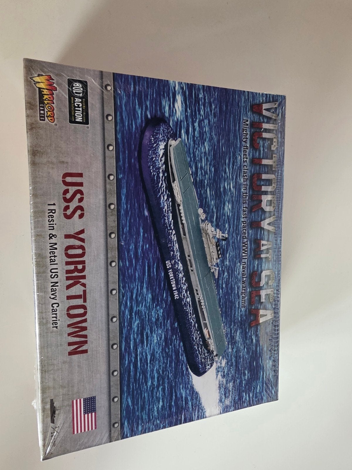 Warlord Games USS Yorktown Vliegdekschip Model, Ophalen of Verzenden, Nieuw, Groter dan 1:32, Overige merken