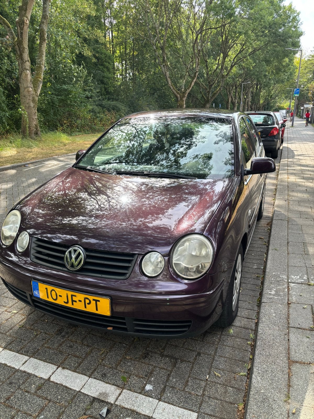 Volkswagen Polo 1.4 55KW 2002 Rood, Auto's, Volkswagen, Voorwielaandrijving, 15 km/l, 4 cilinders, Origineel Nederlands
