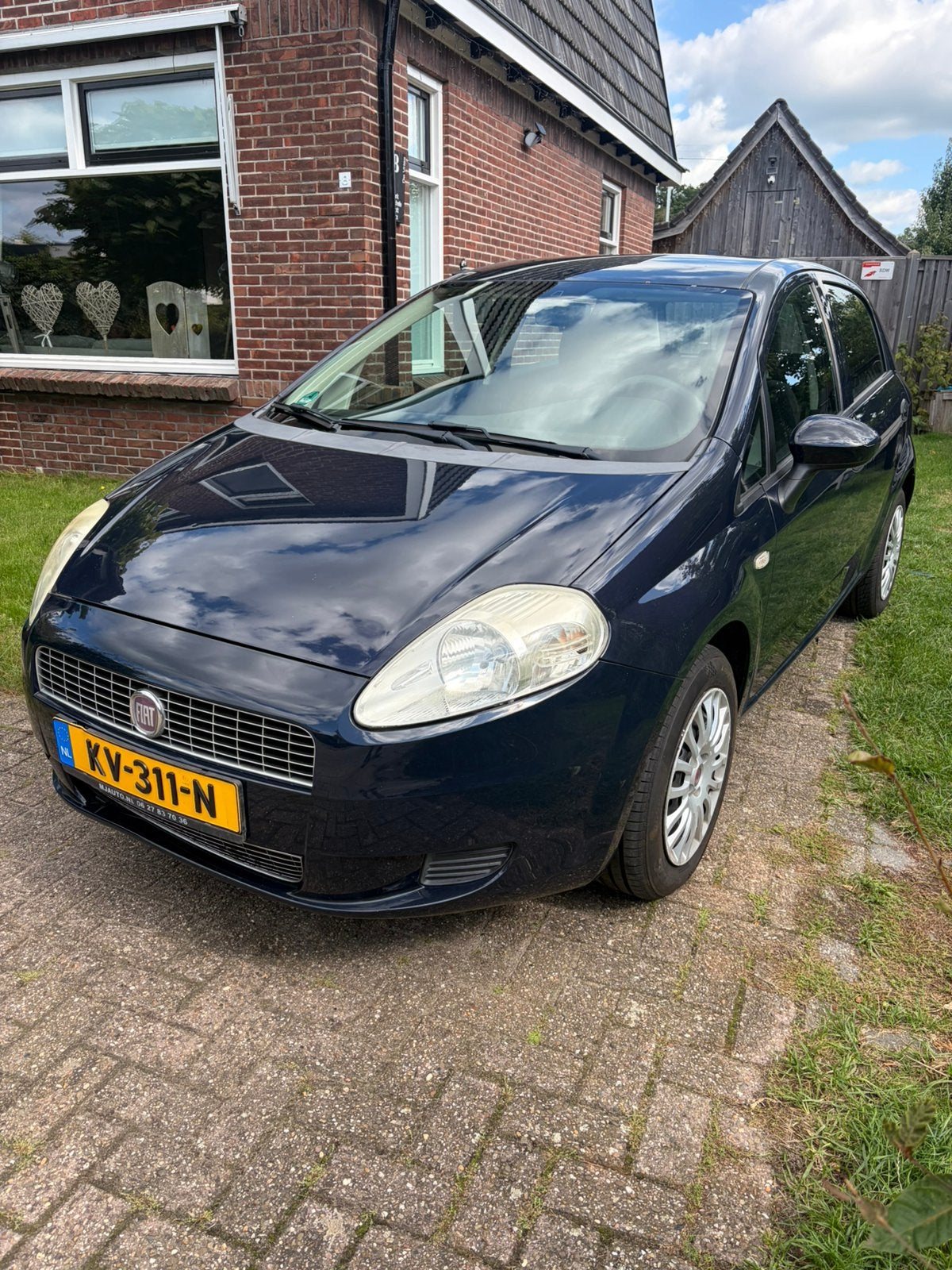 Fiat Grande Punto 1.2 2009 Apk 9-9-2027, 1005 kg, 40 €/maand, 1242 cc, 4 cilinders