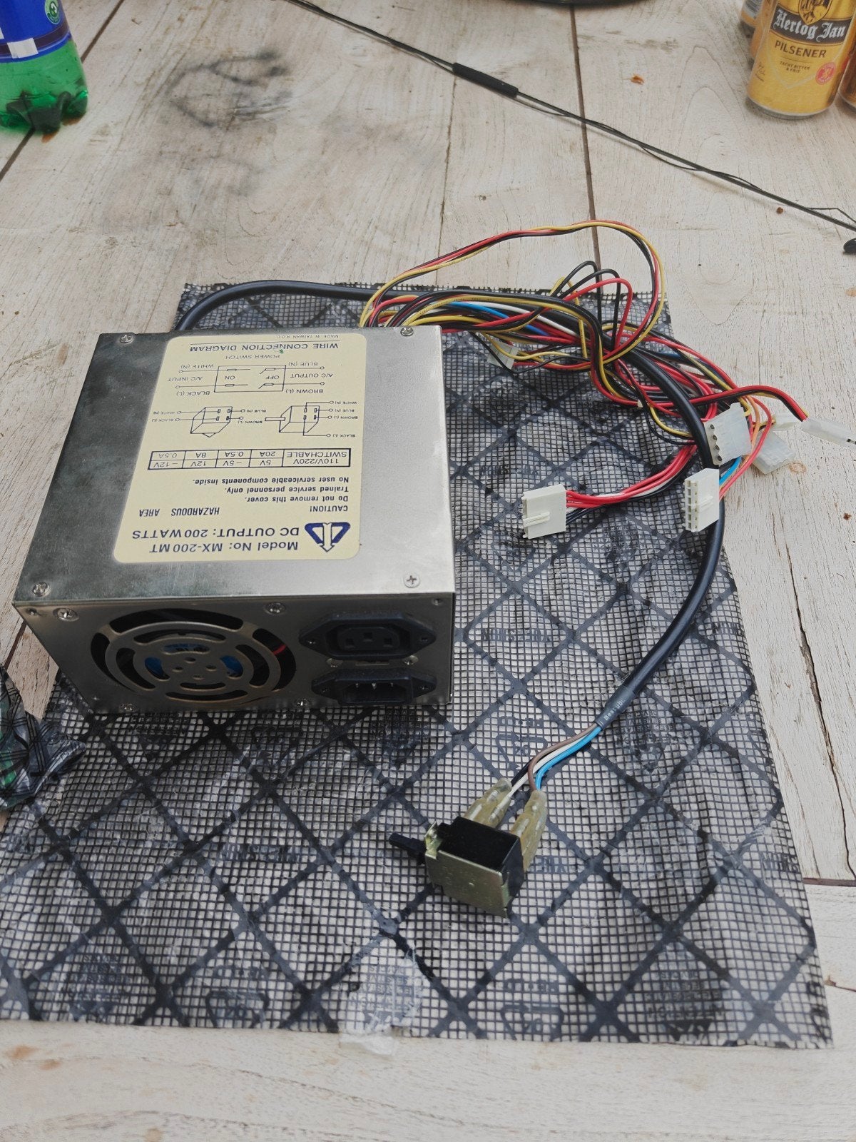 AT Computer Voeding 200W - Model MX-200 MT, Ophalen of Verzenden, Gebruikt