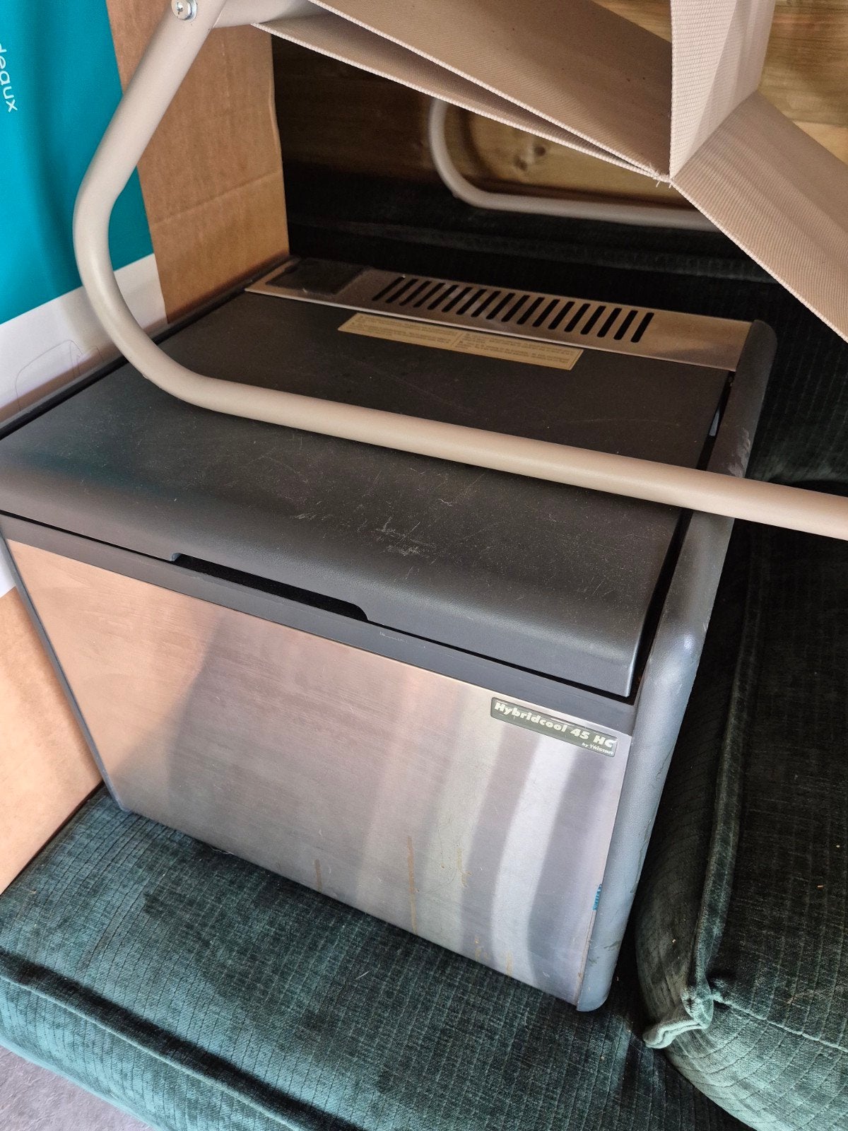 Tristar Hybridcool 45 HC Koelbox - Elektrisch, Caravans en Kamperen, Ophalen of Verzenden, Gebruikt, Koelbox, Elektrisch