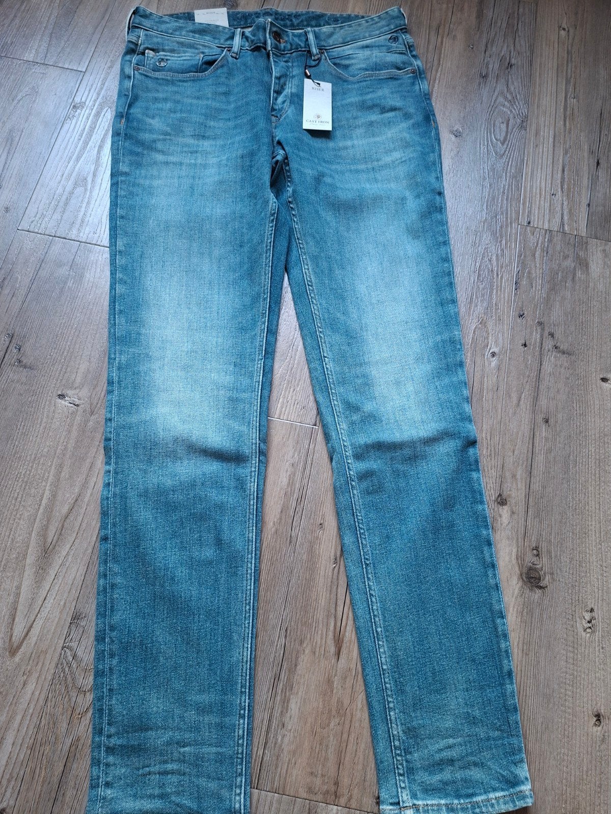 CAST IRON Riser slimfit jeans W36 L34 3 voor €149,95, W36 - W38 (confectie 52/54), Blauw, Nieuw, Ophalen of Verzenden