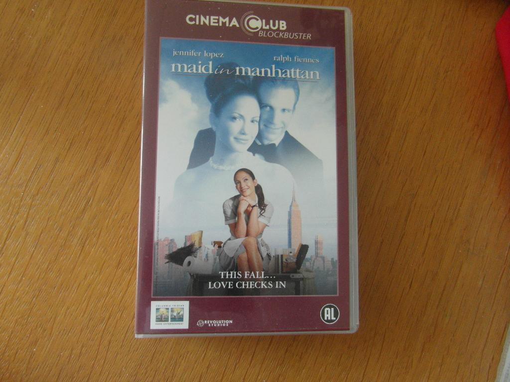 videoband:maid in manhattan, Alle leeftijden, Ophalen of Verzenden, Zo goed als nieuw, Overige genres