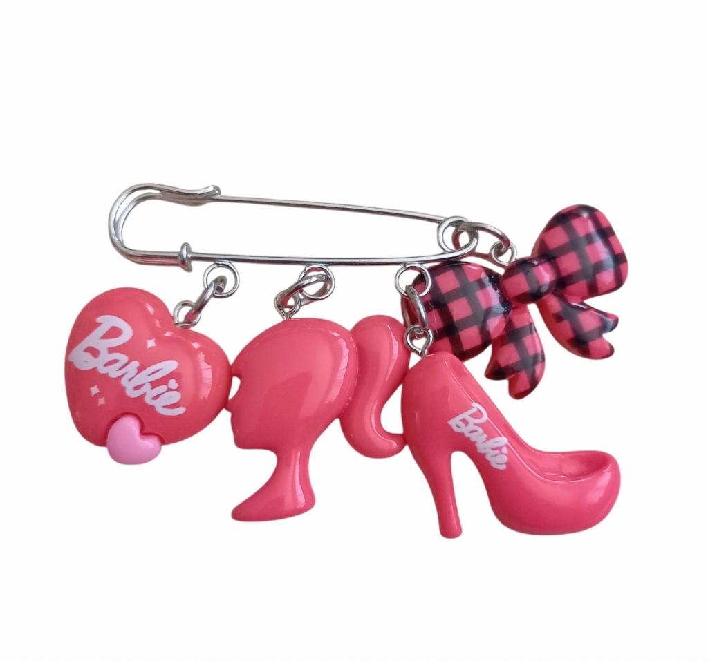 Barbie Speld Roze en Barbie Emblemen Carnaval Oeteldonk, Verzenden, Nieuw, Roze