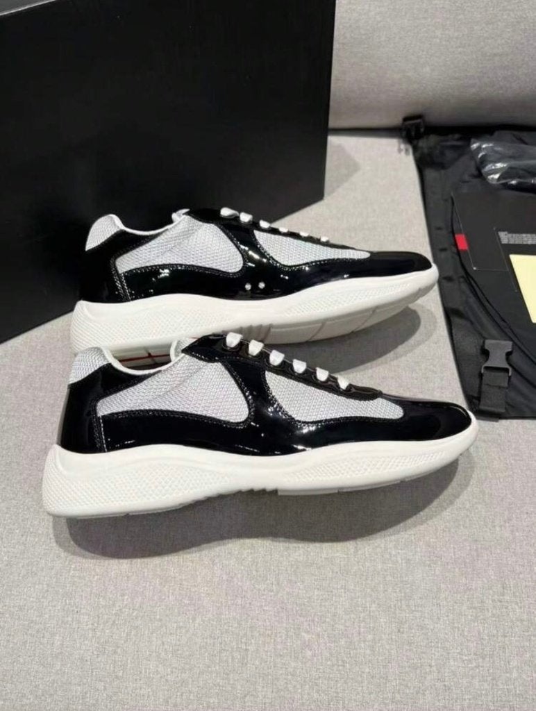 Prada Linea Rossa America’s Cup Sneakers, Verzenden, Nieuw, Zwart