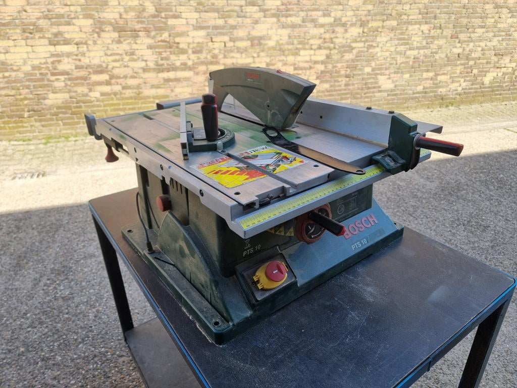 Bosch PTS 10 Defect voor onderdelen, Gebruikt, Overige typen, Ophalen of Verzenden, 30 tot 70 mm