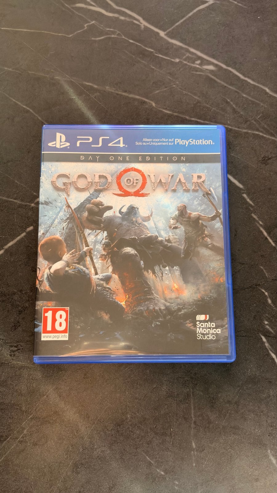 God of War Day One Edition PS4, Spelcomputers en Games, Games | Sony PlayStation 4, Online, Gebruikt, 1 speler, Vanaf 16 jaar