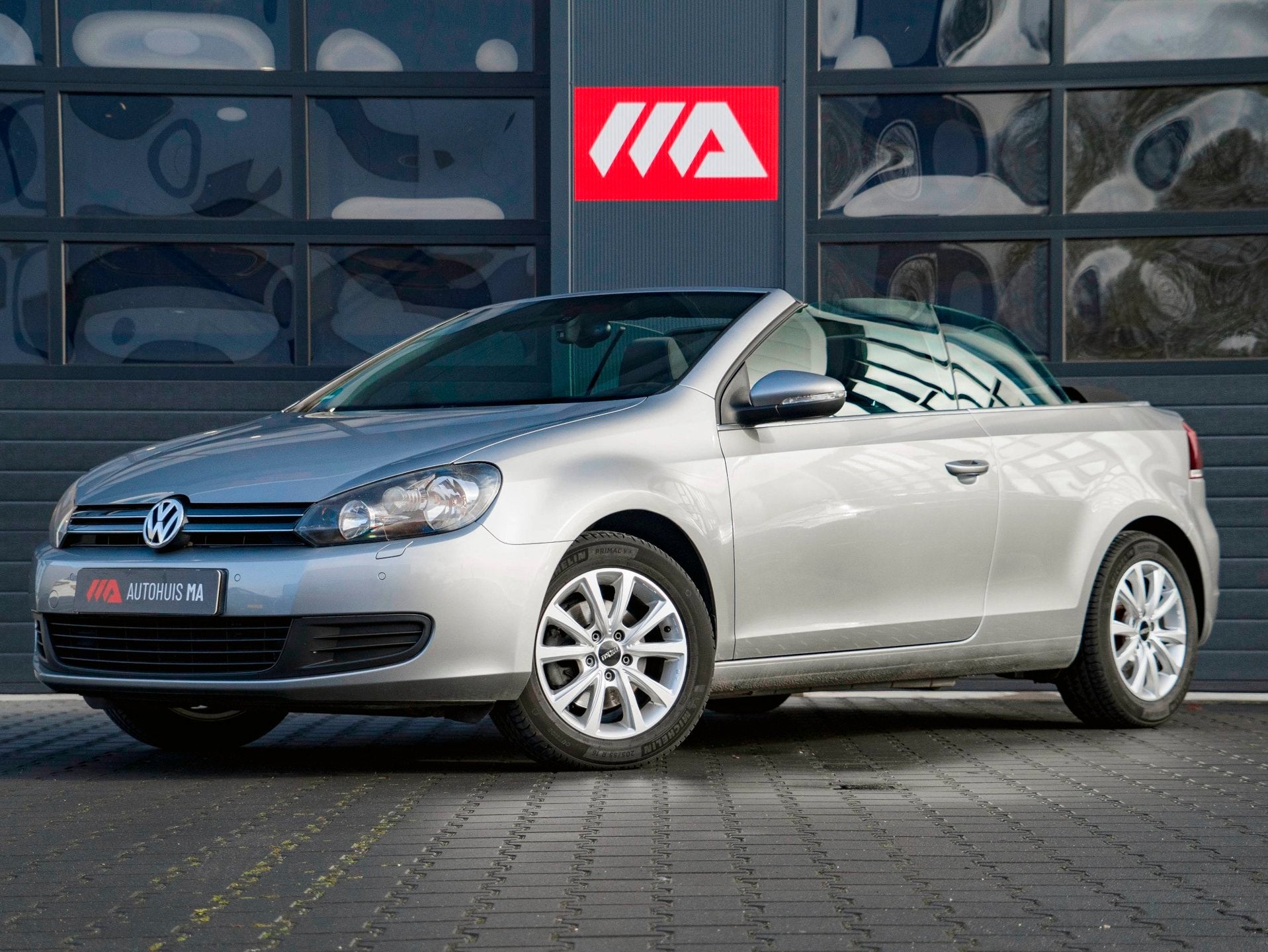 Volkswagen Golf Cabriolet 1.4 TSI PDC|Stoelverwarming|Cruise, Auto's, Voorwielaandrijving, Euro 5, Stof, Gebruikt