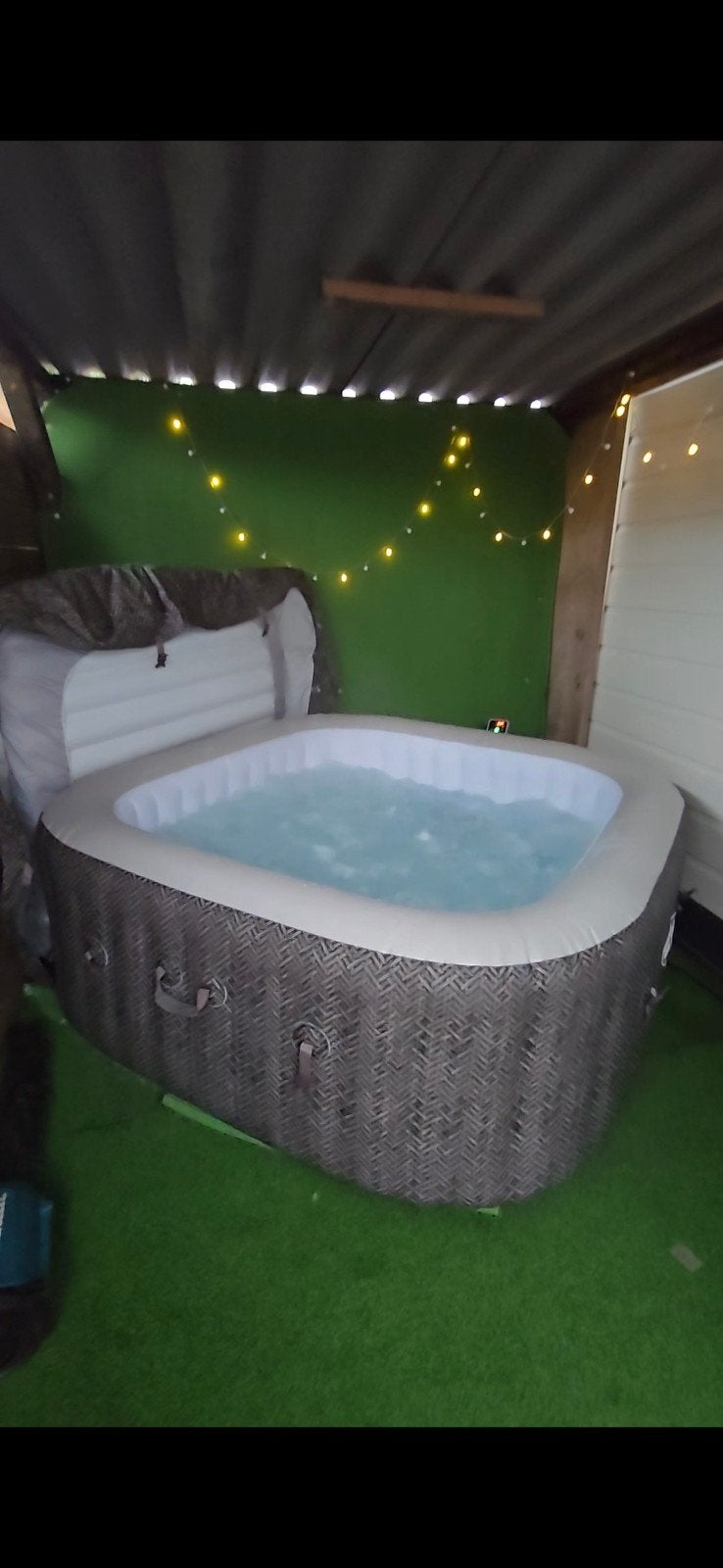 nieuwe Opblaasbare jacuzzi lazy spa cabo 6persoons, Minder dan 80 cm, Opblaaszwembad, Vierkant, Ophalen of Verzenden