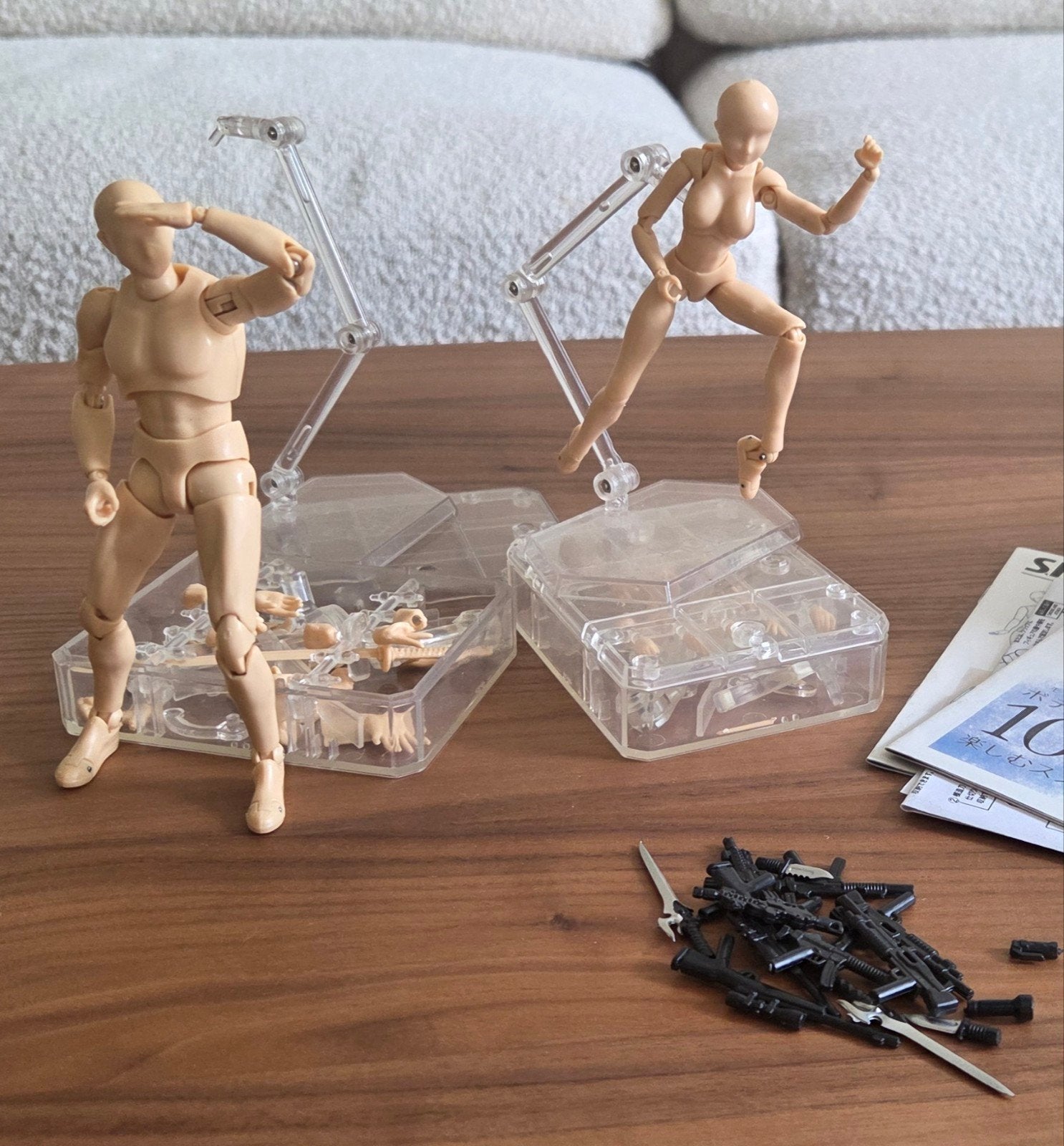 Body-Chan & Body-Kun SH Figuarts, Ophalen of Verzenden, Zo goed als nieuw