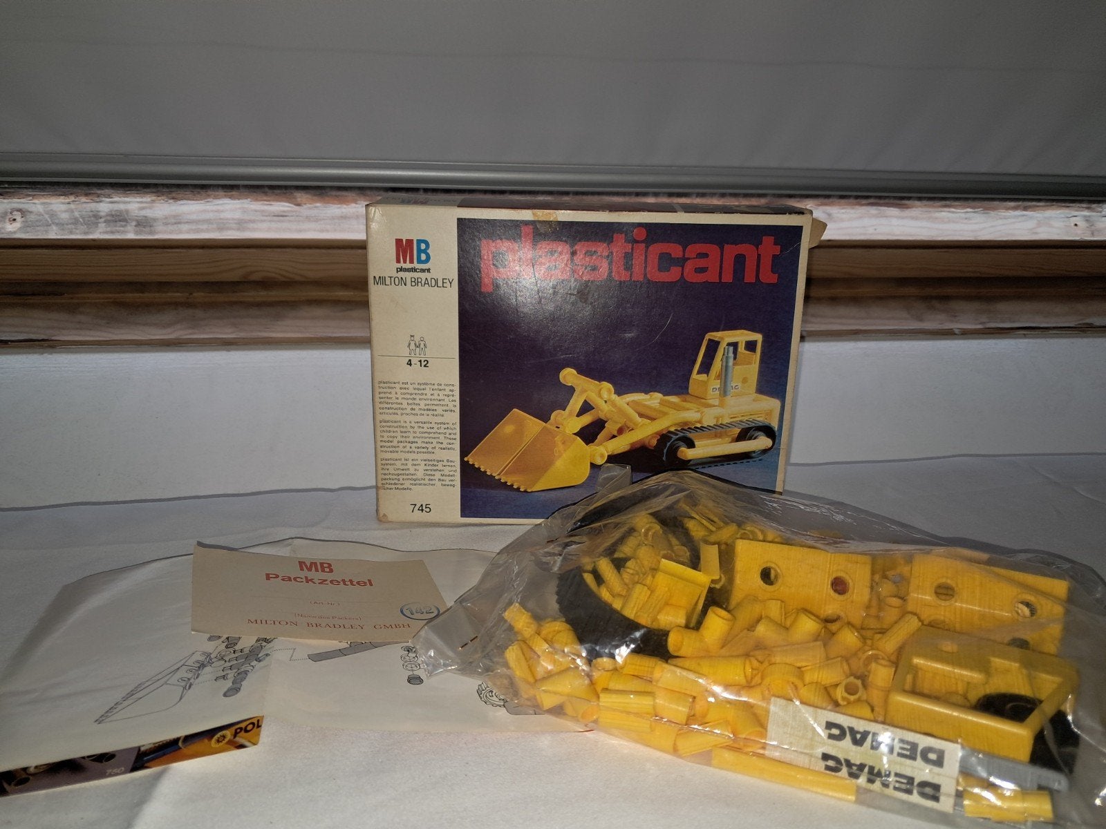 Plasticant bulldozer, Ophalen of Verzenden, Zo goed als nieuw