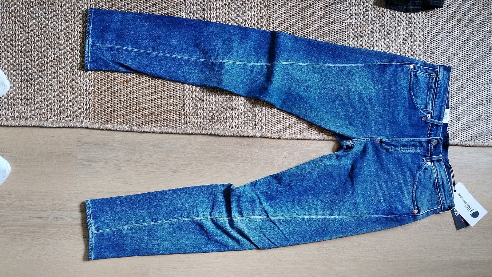 Levis engineered 512 32/32 nieuw met prijskaartje, Ophalen of Verzenden, Nieuw, Blauw, W32 (confectie 46) of kleiner