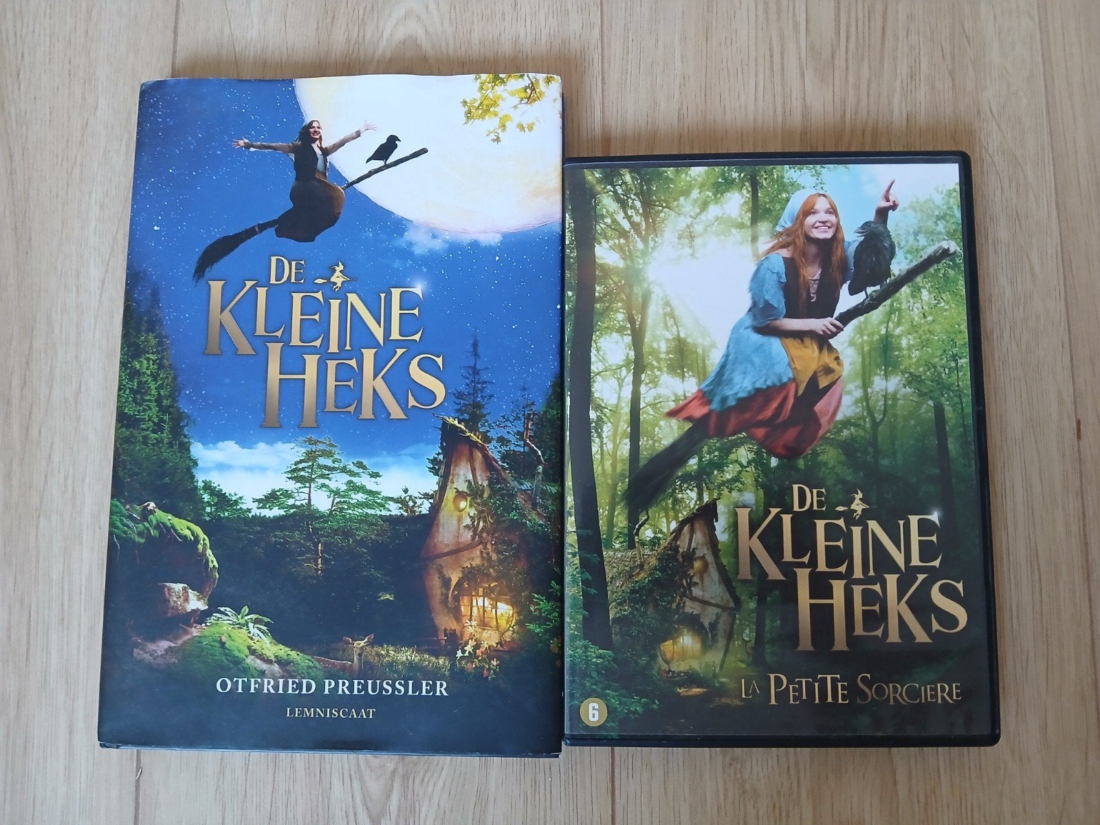 De Kleine Heks: Boek en DVD set, Ophalen of Verzenden, Zo goed als nieuw, Otfried Preussler, Sprookjes