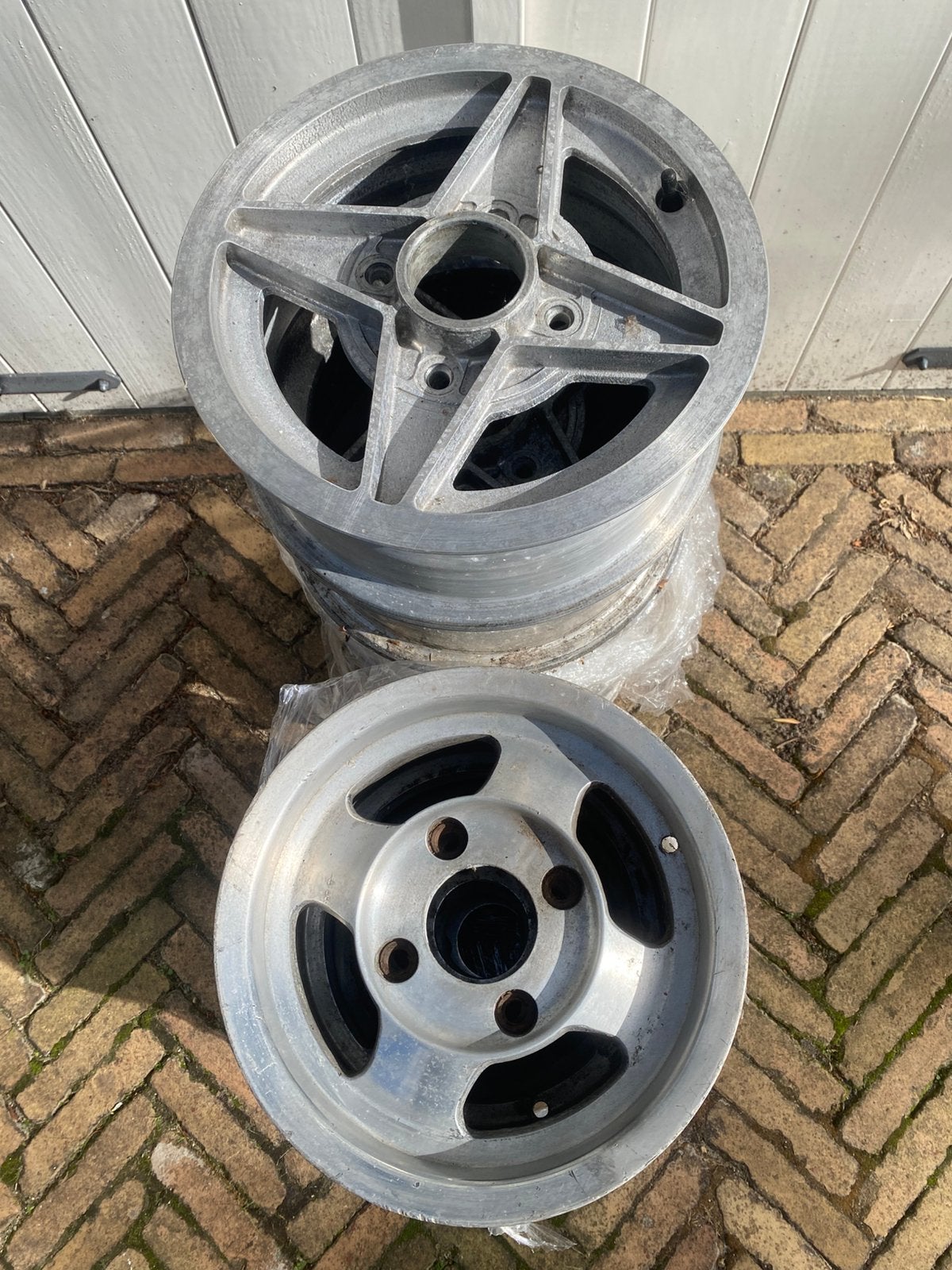 Honda civic/accord eerste gen velgen. Steek 4x120, Ophalen of Verzenden, Zomerbanden, Velg(en)