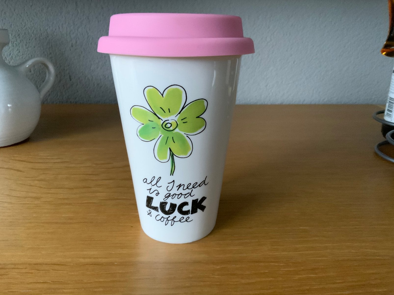 Blond Amsterdam coffee to go beker Blondelicious, Ophalen of Verzenden, Zo goed als nieuw, Beker of Kan