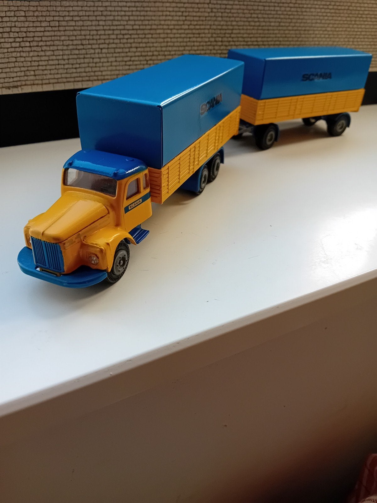 Scania Vabis 110 Super Combi Demo, Ophalen of Verzenden, Zo goed als nieuw, Bus of Vrachtwagen, Tekno