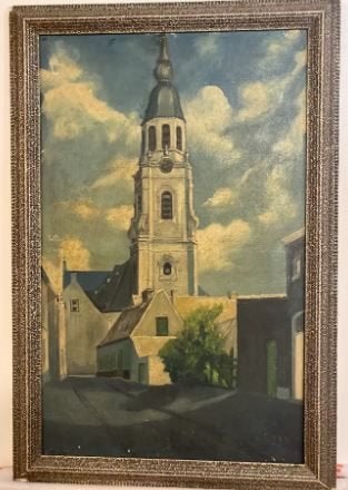 Jozef Mees - St.Pieterskerk Puurs, België, Ophalen of Verzenden